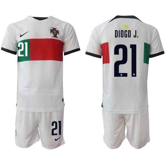Men FIFA 2022 Portugal Soccer Jersey 004